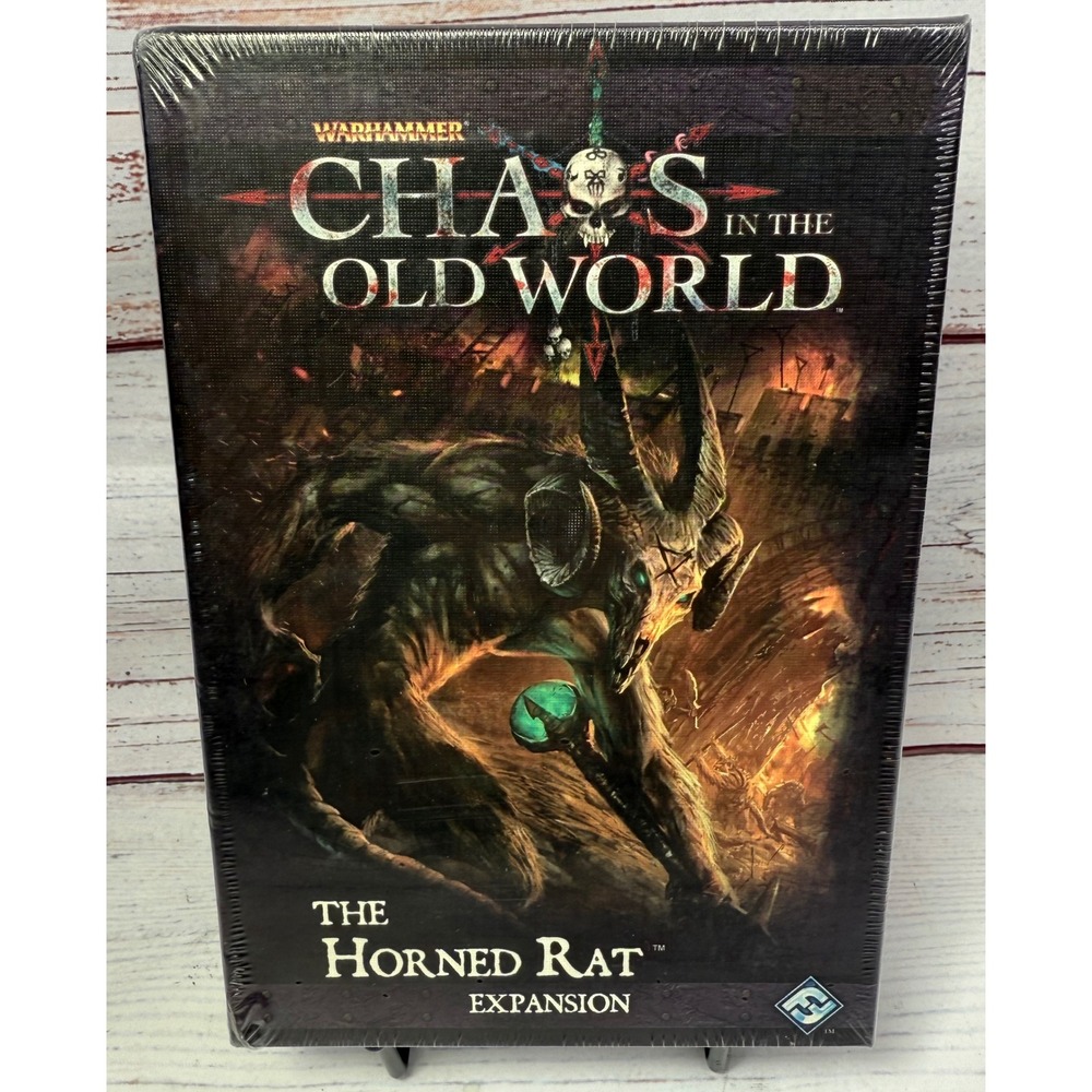 Warhammer Chaos in the Old World The Horned Rat Expansion Board Game New Sealed
